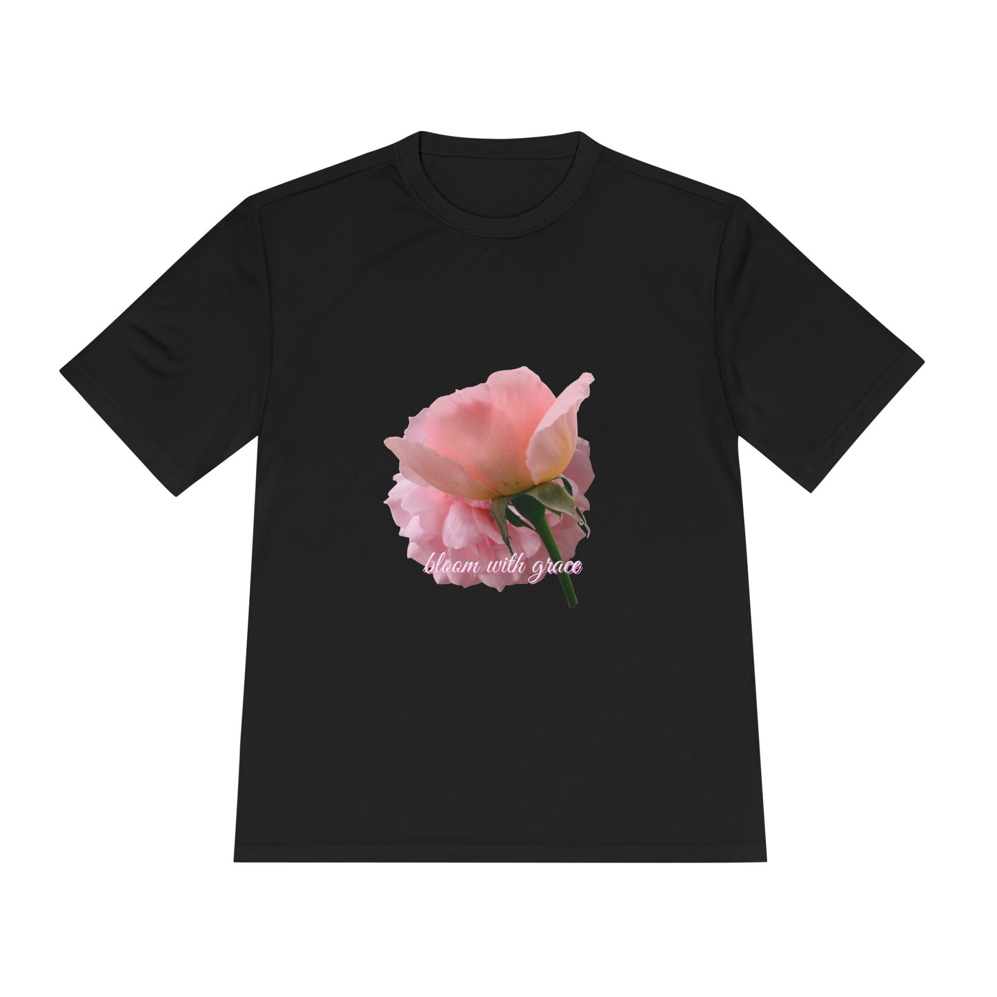 Bloom with Grace-Unisex Floral T-Shirt.