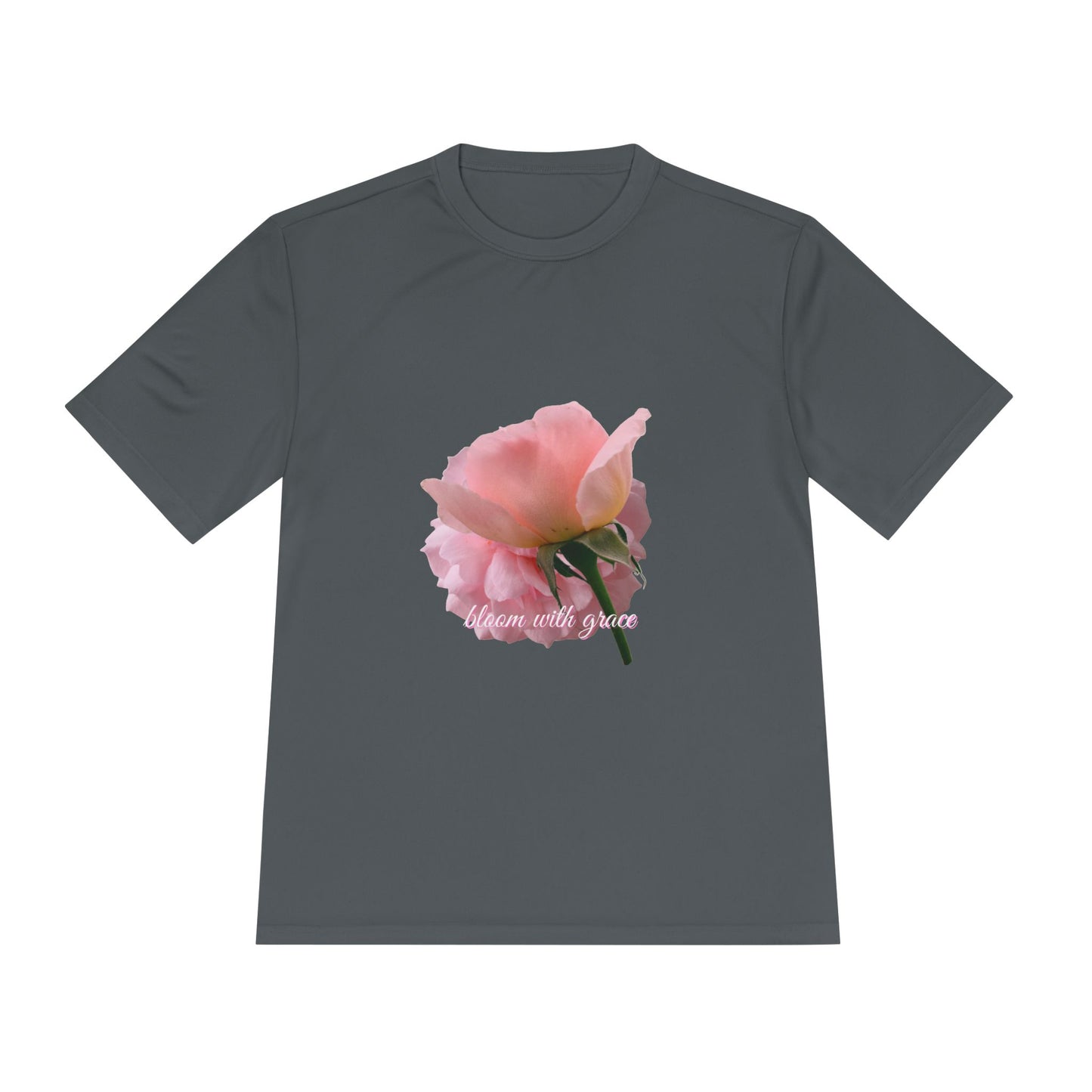 Bloom with Grace-Unisex Floral T-Shirt.