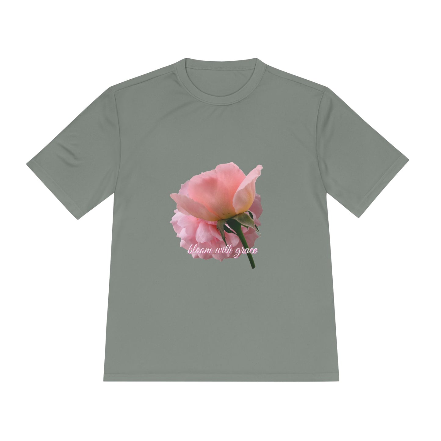 Bloom with Grace-Unisex Floral T-Shirt.