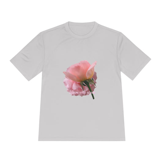Bloom with Grace-Unisex Floral T-Shirt.