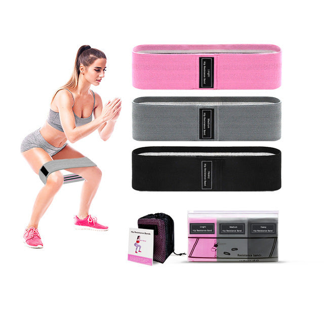 Resistance Bands Set- N0n- Slip, Durable, & Comfortable for Workouts, Yoga, and Strengh Training.