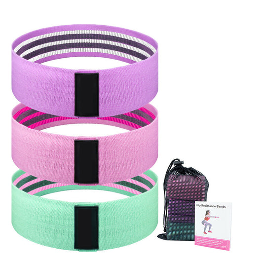 Resistance Bands Set- N0n- Slip, Durable, & Comfortable for Workouts, Yoga, and Strengh Training.